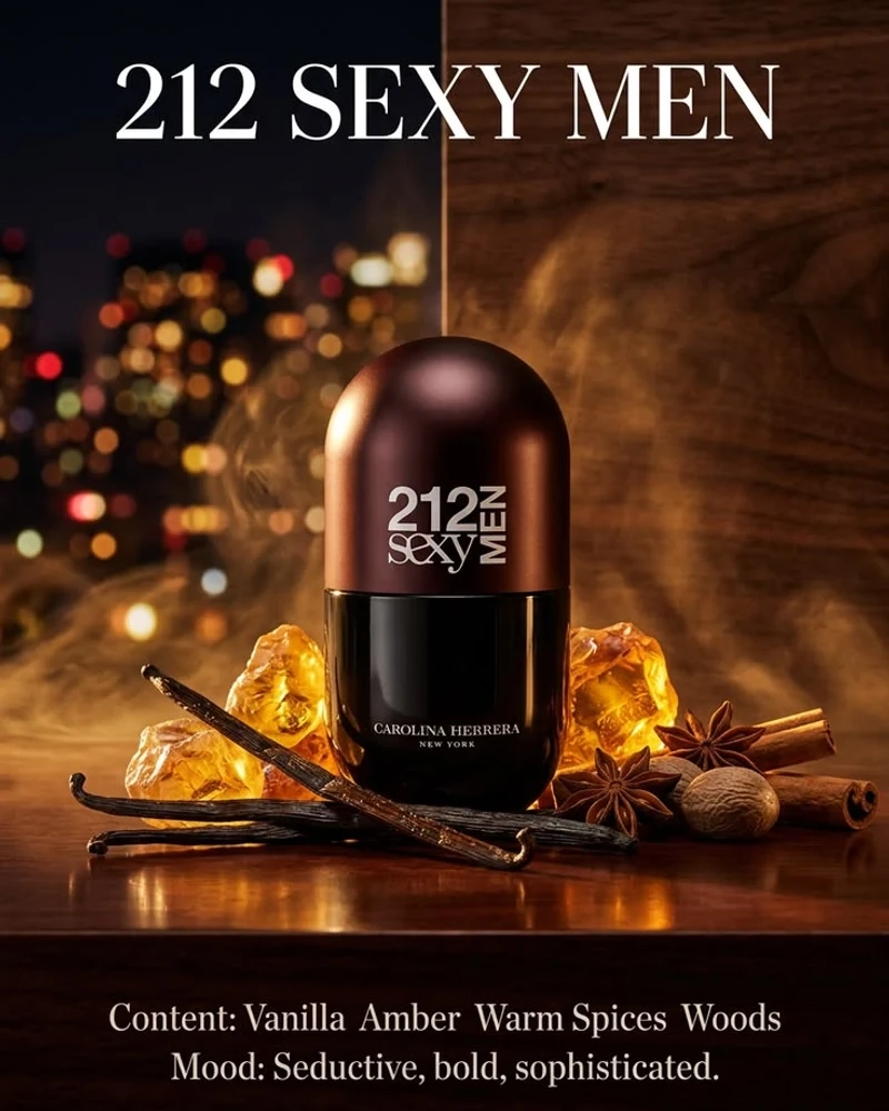 عطر سکسی ۲۱۲ مردانه
