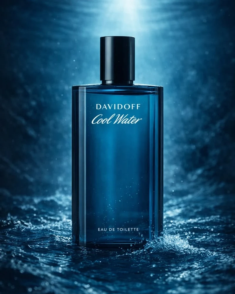 عطر کول واتر آبی